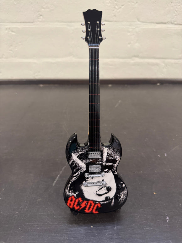ACDC miniatuur gitaar