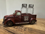 Pick Up truck Route 66 , peper en zout houder