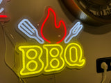 Neon lamp BBQ