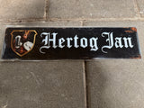 Metalen wandbord Hertog Jan