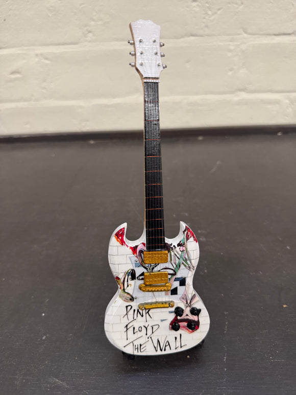 Miniatuur gitaar Pink Floyd