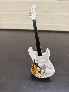 Miniatuur gitaar Freddy Mercury