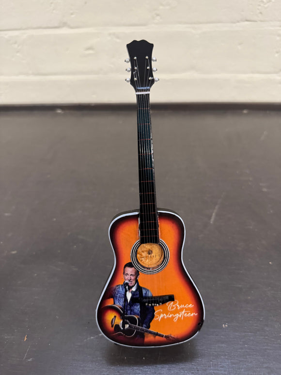 Miniatuur gitaar Bruce Springsteen