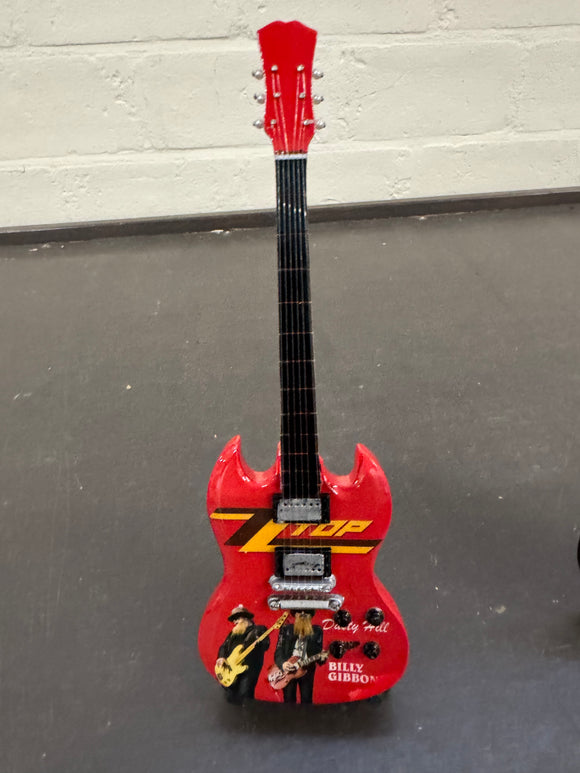 Miniatuur gitaar ZZtop