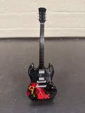ACDC miniatuur gitaar
