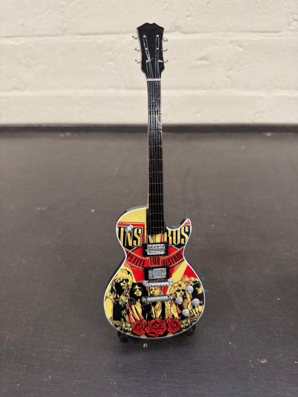Guns n’ Roses miniatuur gitaar
