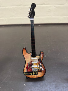 Miniatuur gitaar van Hertog Jan