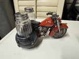 Motor met peper en zout stel