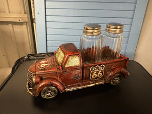 Route 66 truck als peper en zout stel