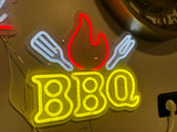 Neon lamp BBQ