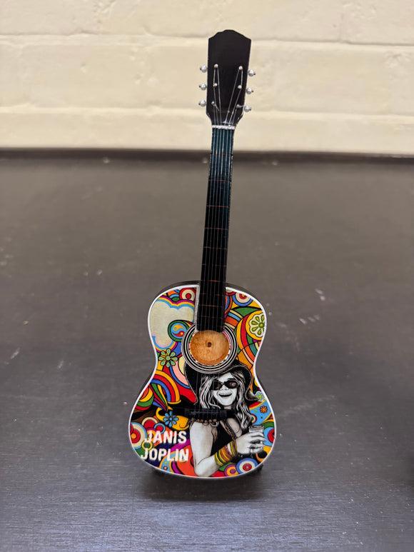 Miniatuur gitaar Janis  Joplin