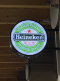 Heineken wandlamp