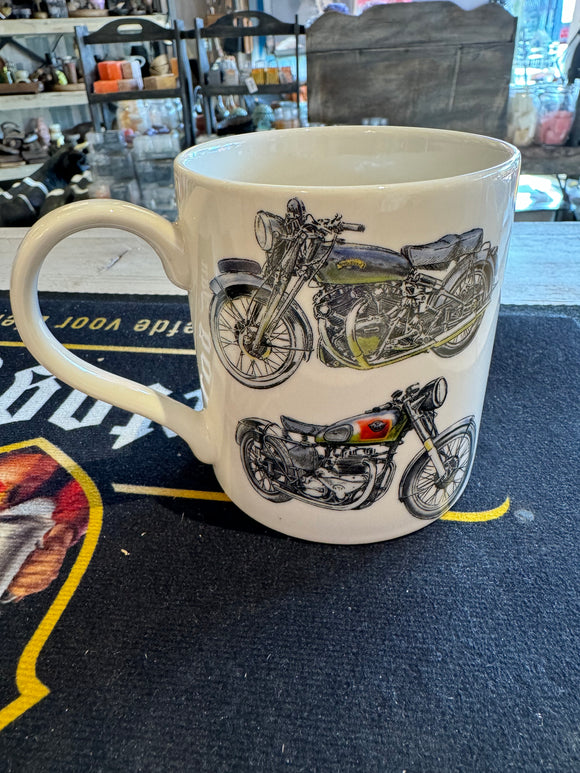 Classic Motorbike koffiebeker