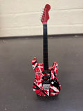 Van halen miniatuur gitaar met standaard