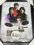 Glasschilderij The Beatles