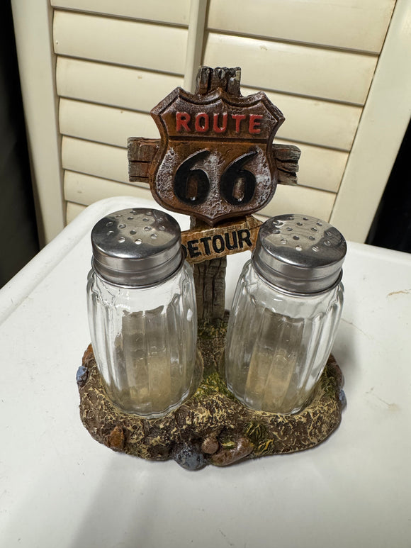 Route 66 peper en zout stel