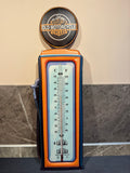 Metalen thermometer Old Motorcycle