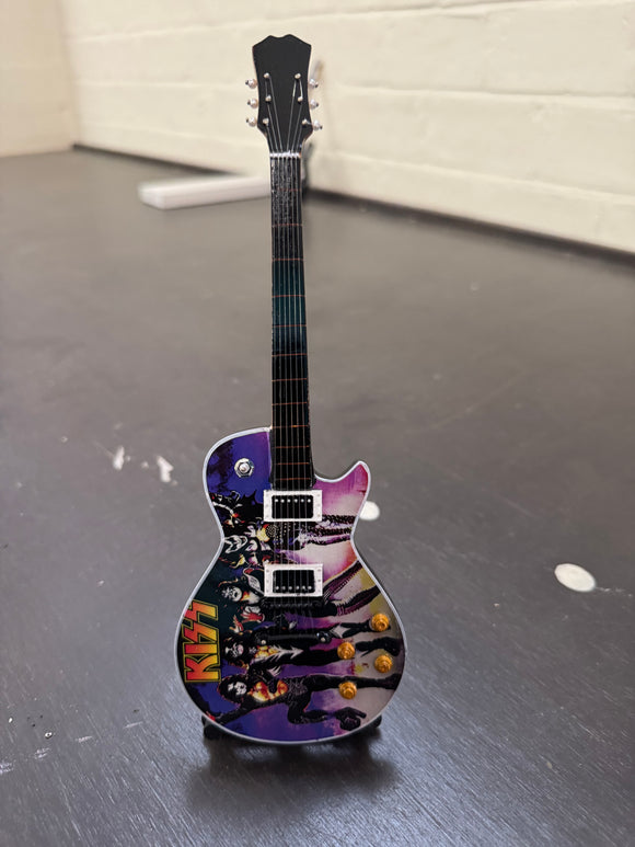 Miniatuur gitaar Kiss