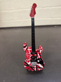 Van halen miniatuur gitaar met standaard