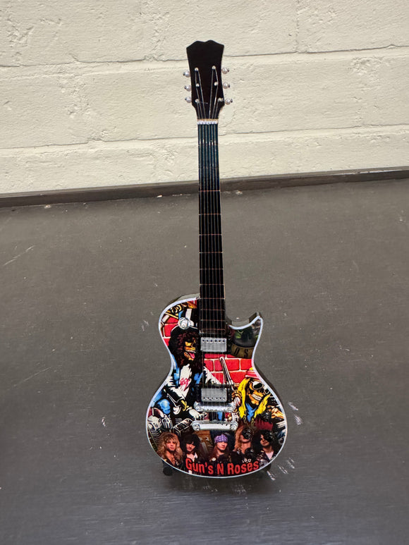 Guns n’ Roses miniatuur gitaar