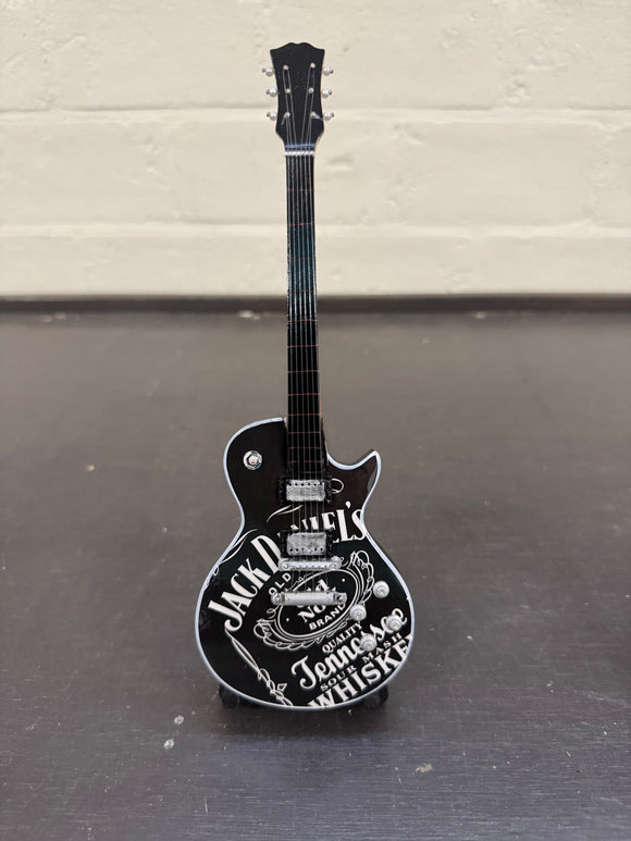 Jack Daniels miniatuur gitaar