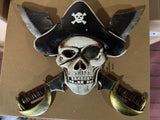 Piratenschepen voor aan de muur