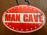Metalen wandbord Man Cave